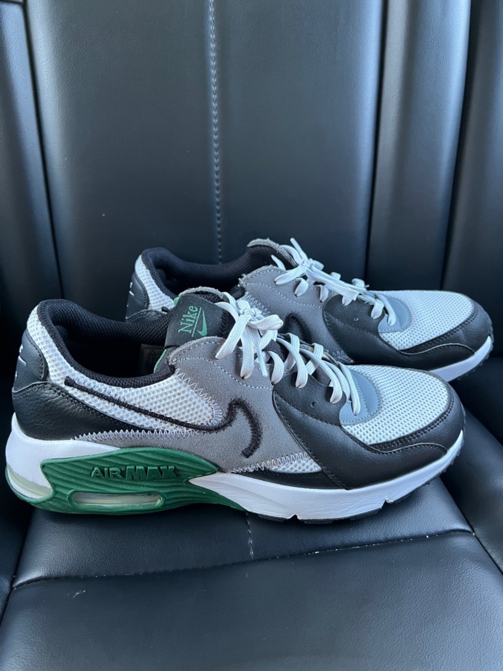 Nike Black, Gray & Green Air Max Sneakers Men’s 10.5